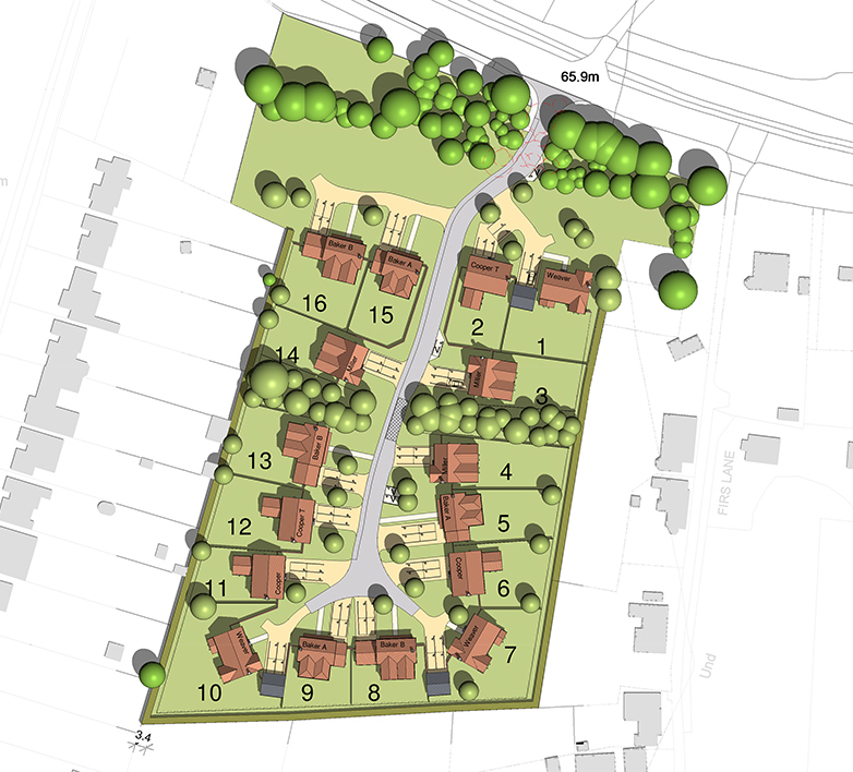 Hollingburn Site Map
